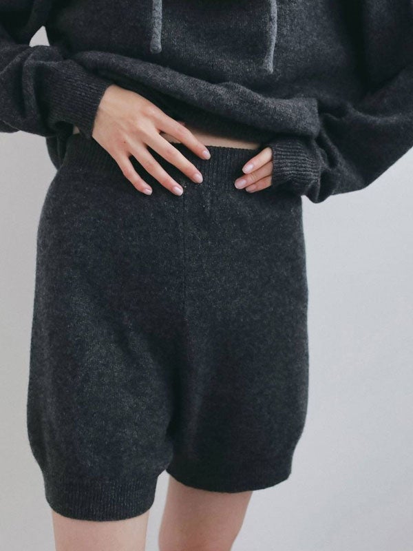 【新品未使用】anuke ニットショートパンツ アンヌーク anuke 2026winter ボトムス Wool Knit Bloomer 10月上旬