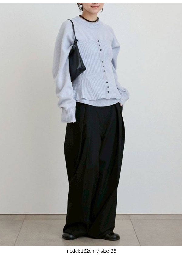 アンヌーク anuke 2026winter ボトムス Tuck Wide Pants 10月中旬～11