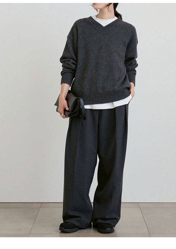 アンヌーク anuke 2026winter ボトムス Tuck Wide Pants 10月中旬～11