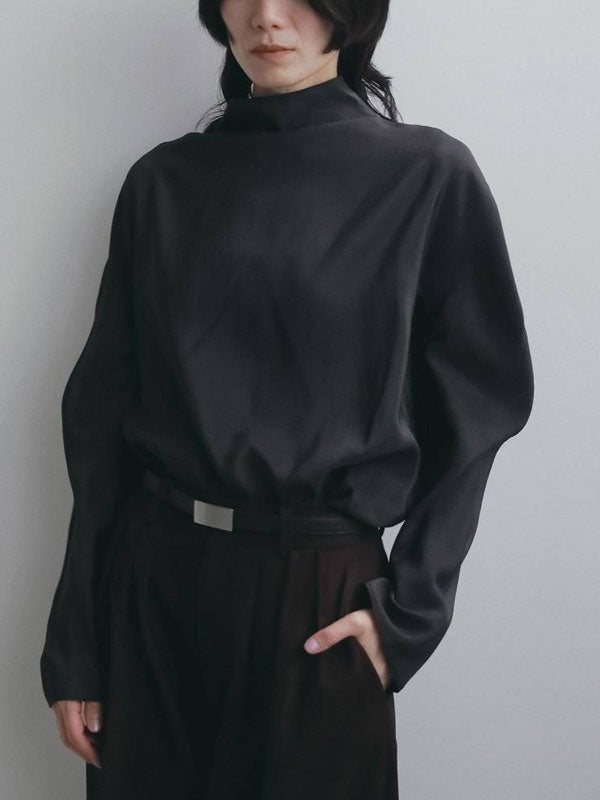 anuke＊トップス アンヌーク anuke 2026winter トップス Organdy Tie Blouse 10月上旬