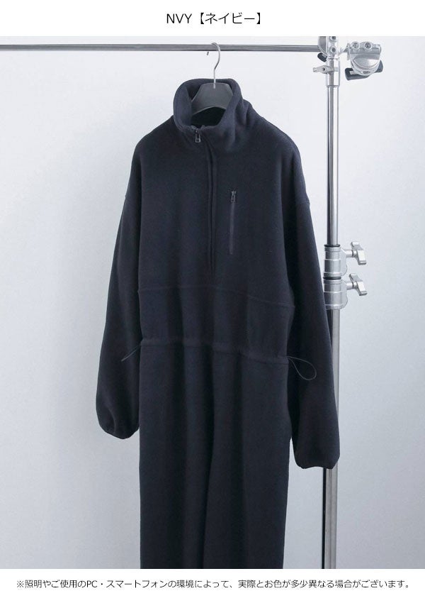 アンヌーク anuke 2026winter ワンピース Fleece Halfzip Combinaison