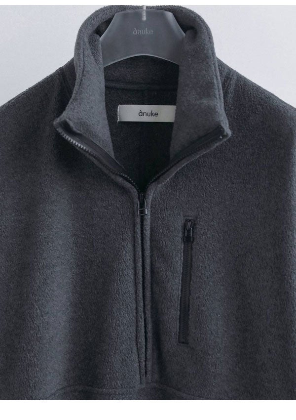 予約販売】アンヌーク anuke 2026winter ワンピース Fleece Halfzip