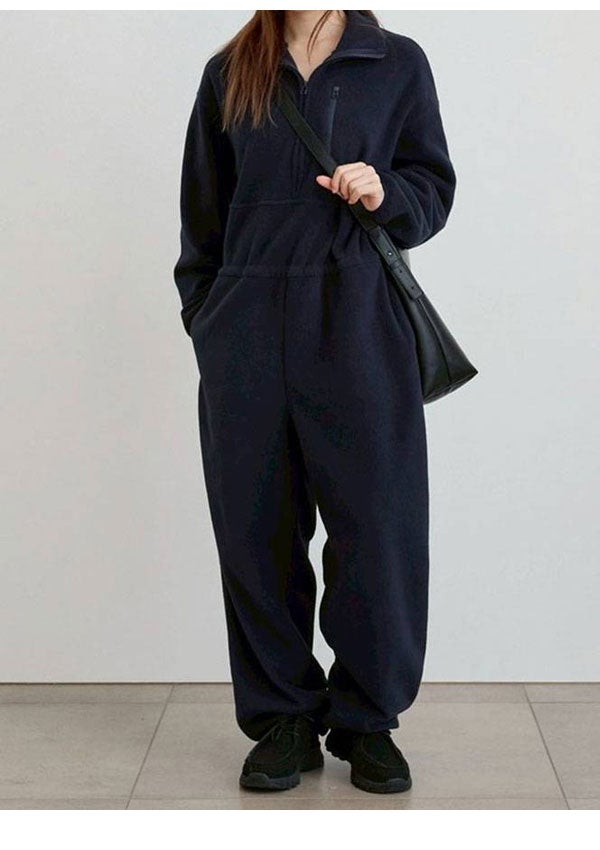 予約販売】アンヌーク anuke 2026winter ワンピース Fleece Halfzip