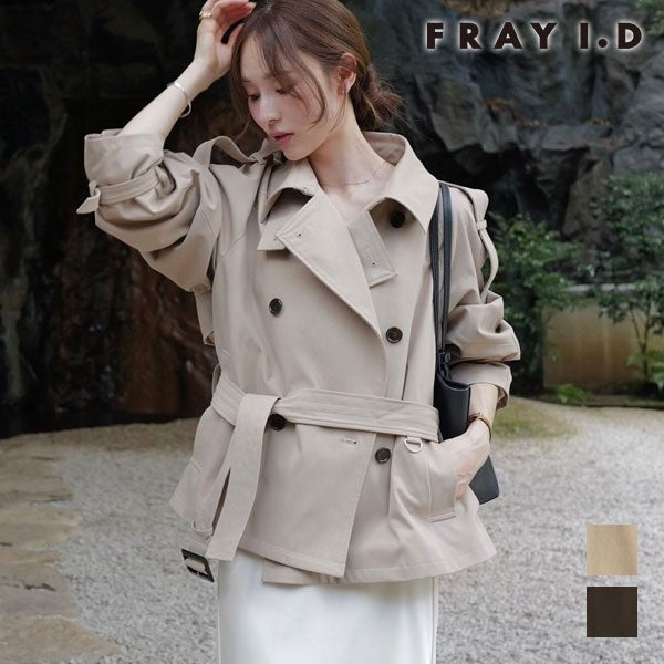 フレイアイディー FRAY I.D アウター 26秋冬 ミドルトレンチコート 9月 