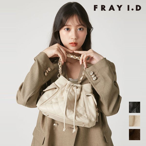 即納】 フレイアイディー FRAY I.D バッグ 26秋冬 ドローストリング 