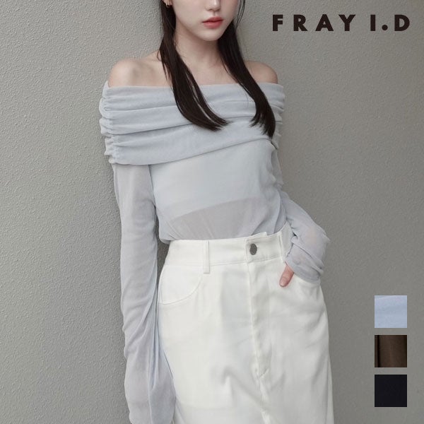 フレイアイディー　トップス 即納】 フレイアイディー FRAY I.D トップス 26秋冬 【ウォッシャブル