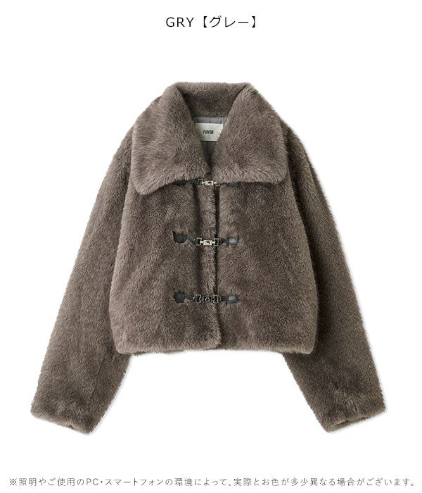 新作10%OFF】ファーファー FURFUR アウター 26秋冬 ビッグカラーエコ