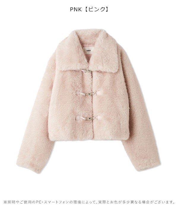 新作10%OFF】ファーファー FURFUR アウター 26秋冬 ビッグカラーエコ