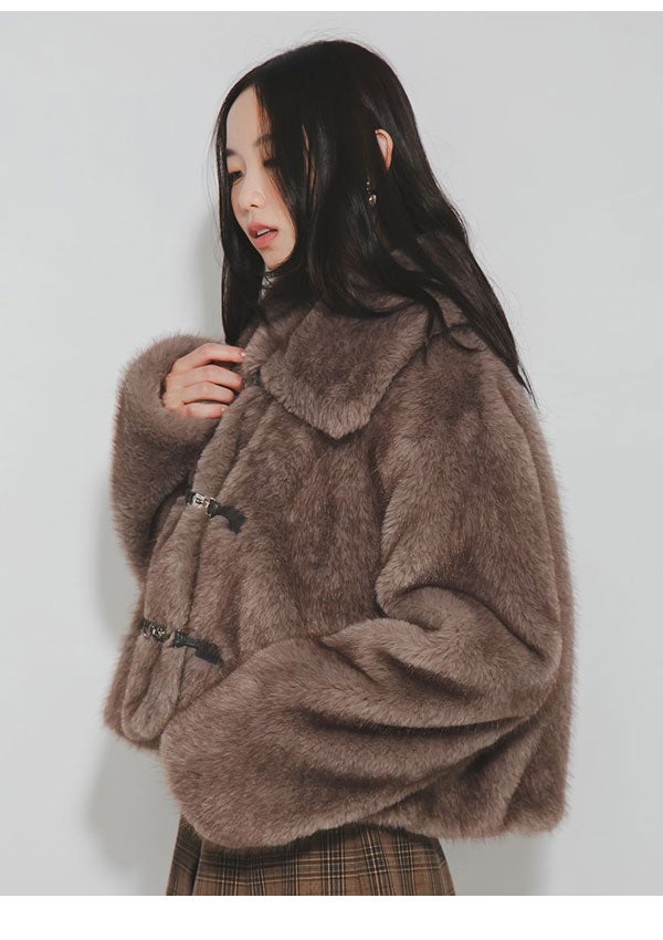 新作10%OFF】ファーファー FURFUR アウター 26秋冬 ビッグカラーエコ