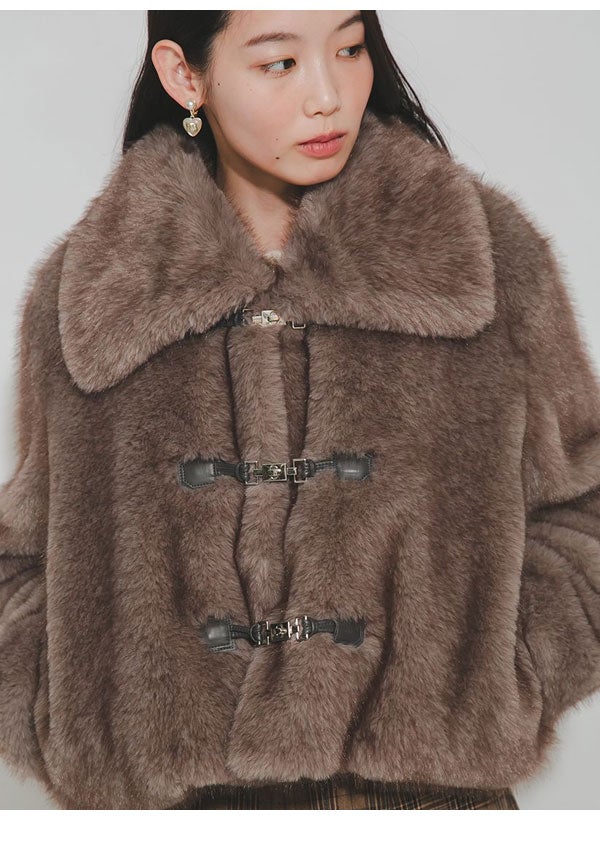 新作10%OFF】ファーファー FURFUR アウター 26秋冬 ビッグカラーエコ