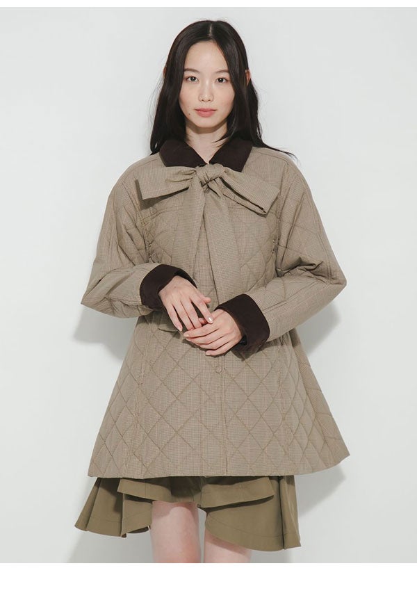 新作10%OFF】ファーファー FURFUR アウター 26秋冬 パデッドボウタイ