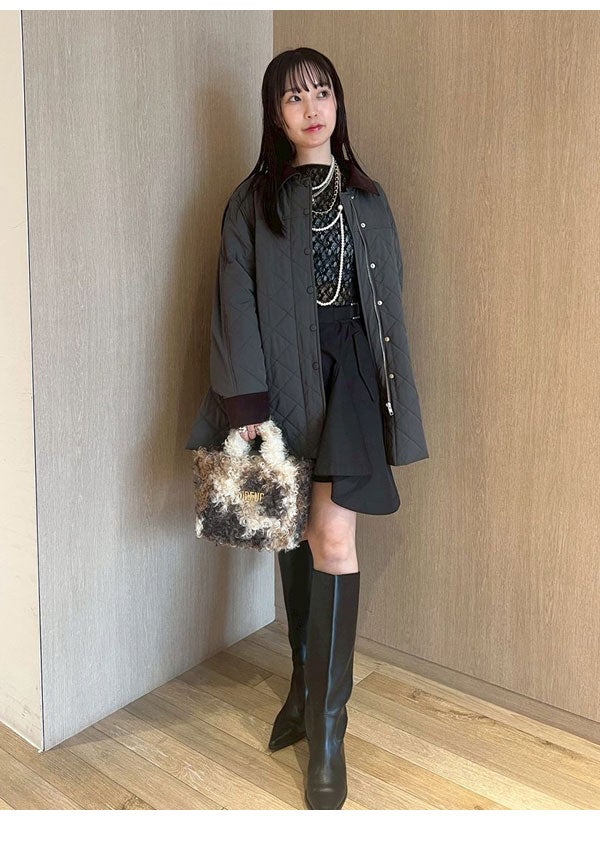 新作10%OFF】ファーファー FURFUR アウター 26秋冬 パデッドボウタイ