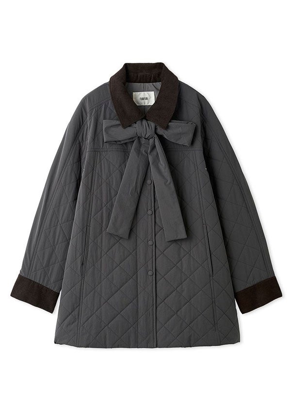 新作10%OFF】ファーファー FURFUR アウター 26秋冬 パデッドボウタイ