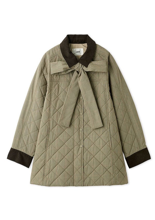 新作10%OFF】ファーファー FURFUR アウター 26秋冬 パデッドボウタイ