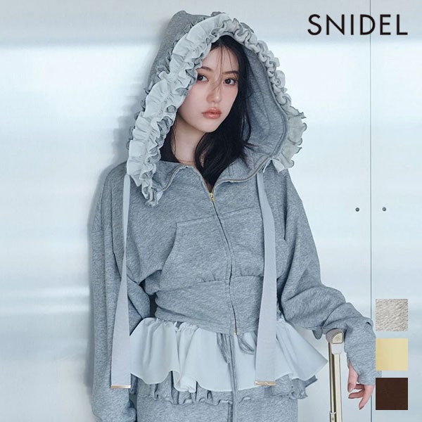 スナイデル SNIDEL トップス 26春夏 【UV/セットアップ対応】フリル