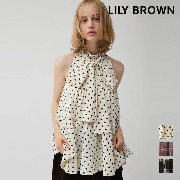 リリーブラウン LILY BROWN トップス 26秋冬 バリエーションアメスリ 