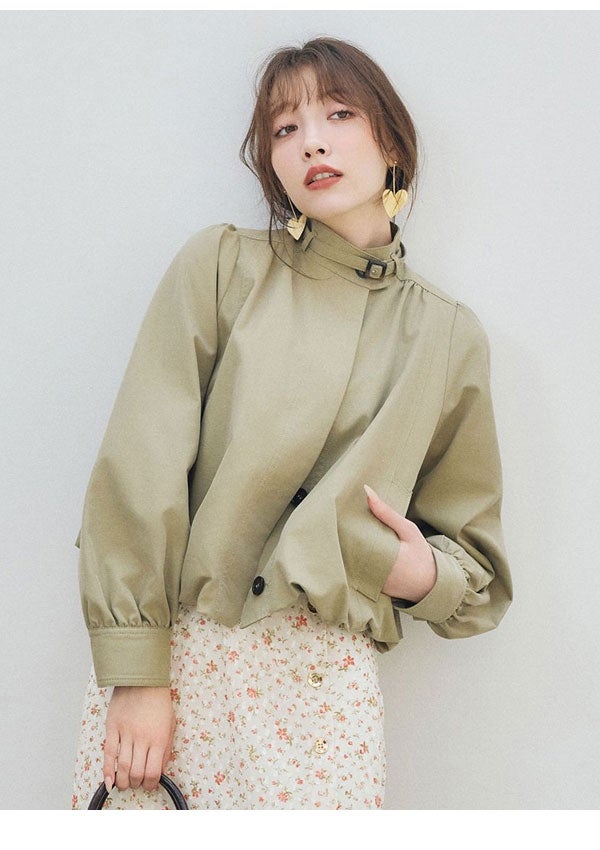 リリーブラウン LILY BROWN アウター 26秋冬 スタンドカラーバルーン