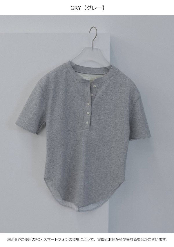 即納】アンヌーク anuke 2026Prefall トップス Halfsleeve Henley Tops